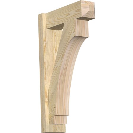 Ekena Millwork Imperial Rough Sawn Craftsman Outlooker, Douglas Fir, 6"W x 18"D x 30"H OUT06X18X30IMP04RDF